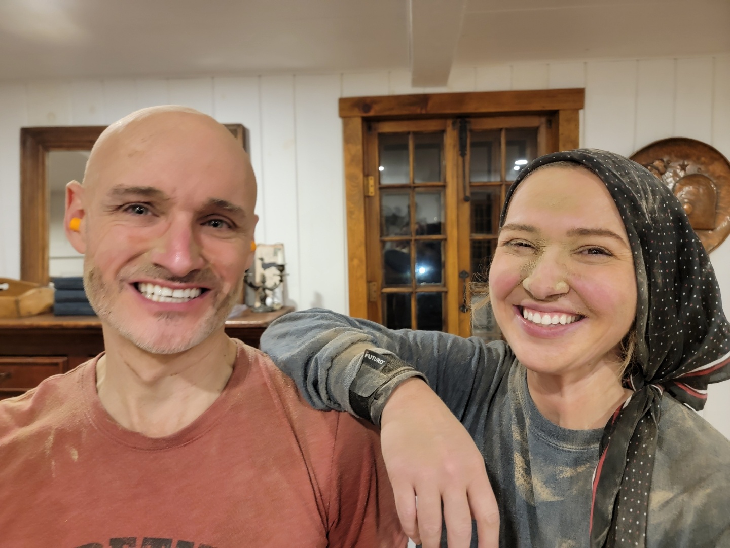 Restauration d'un escalier d'ancienne écurie