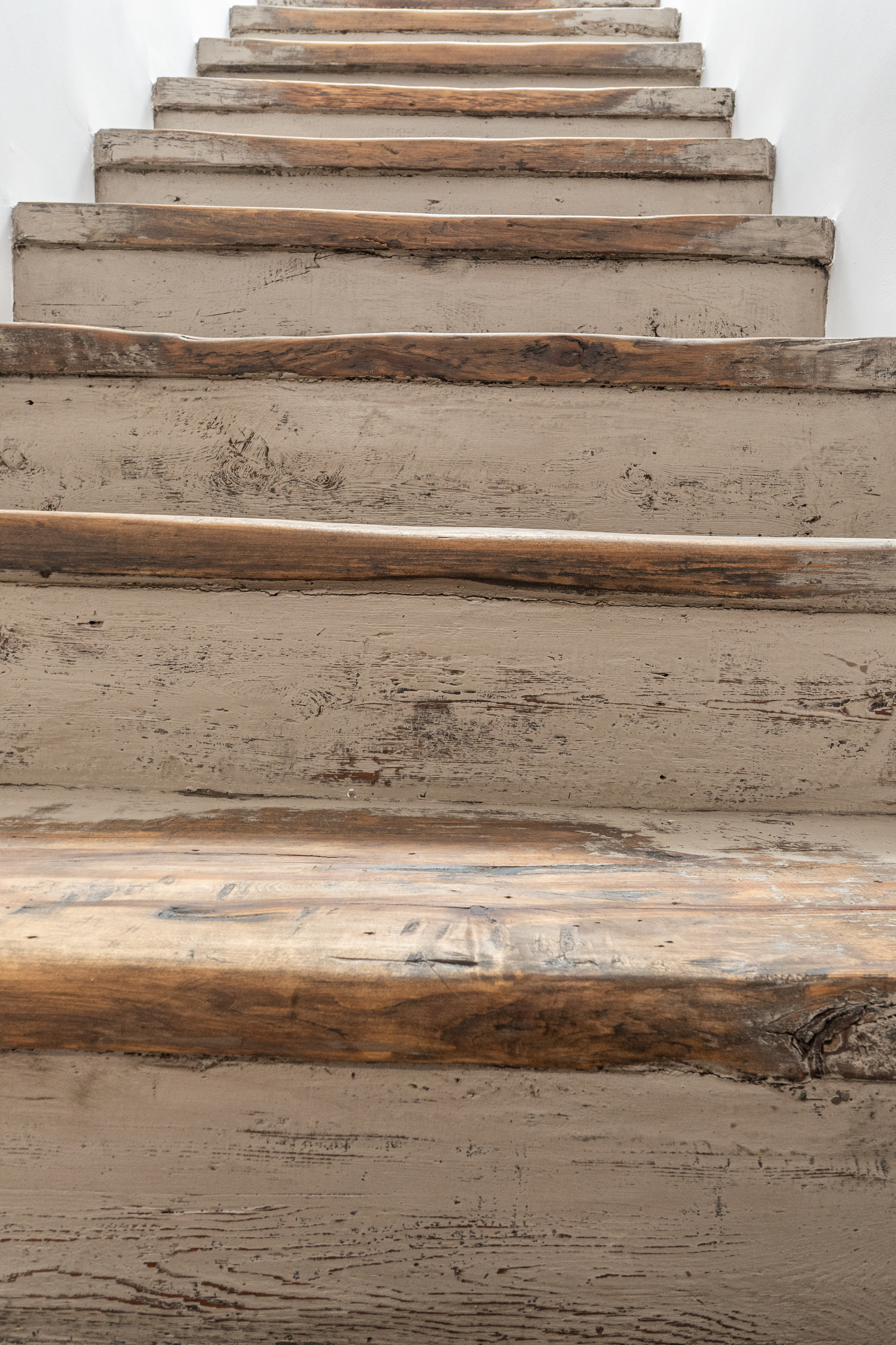 Restauration d'un escalier d'ancienne écurie