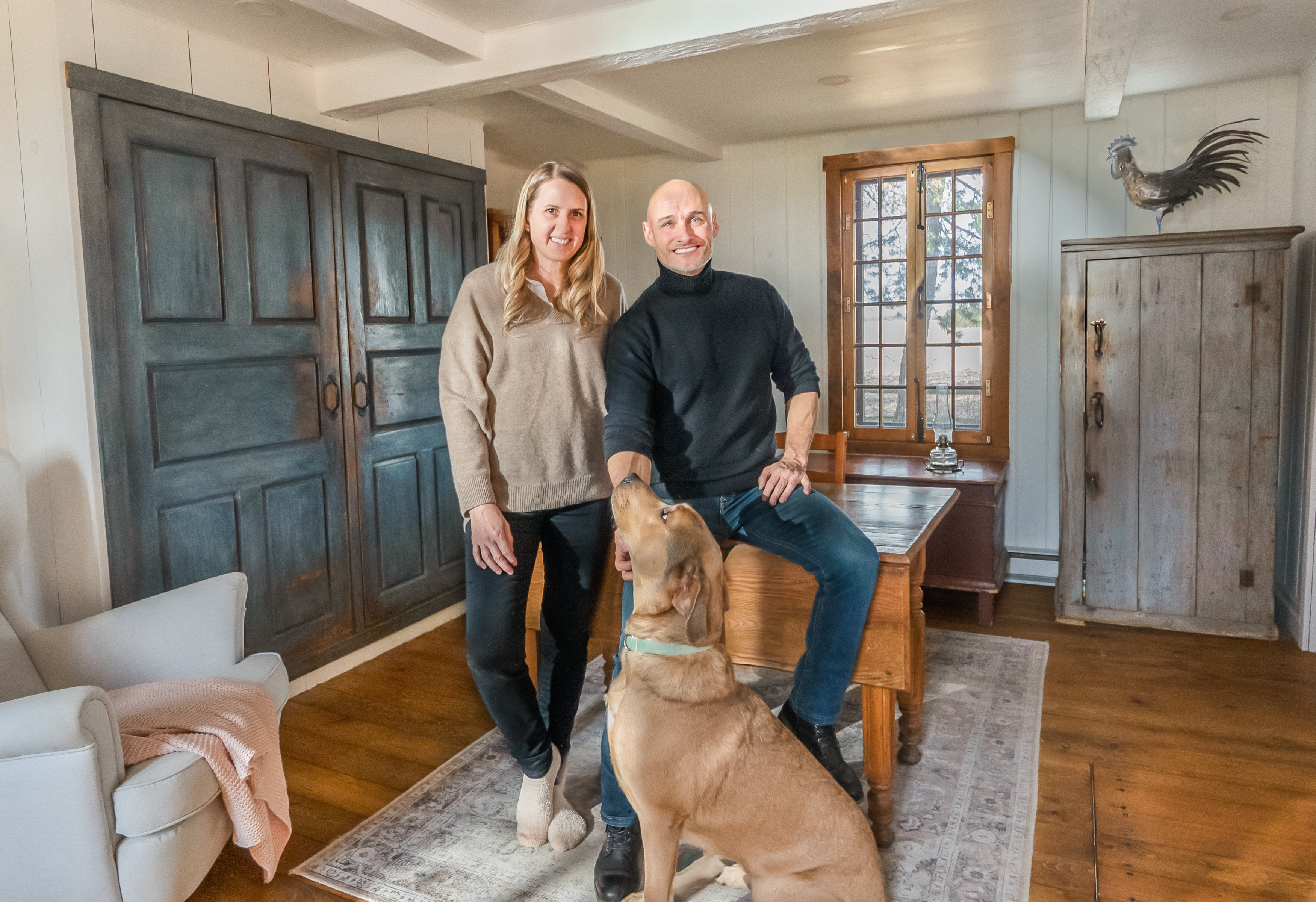 Restauration d'un escalier d'ancienne écurie