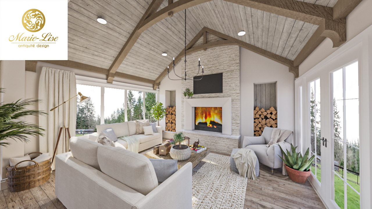 Double agrandissement maison ancestrale Beloeil