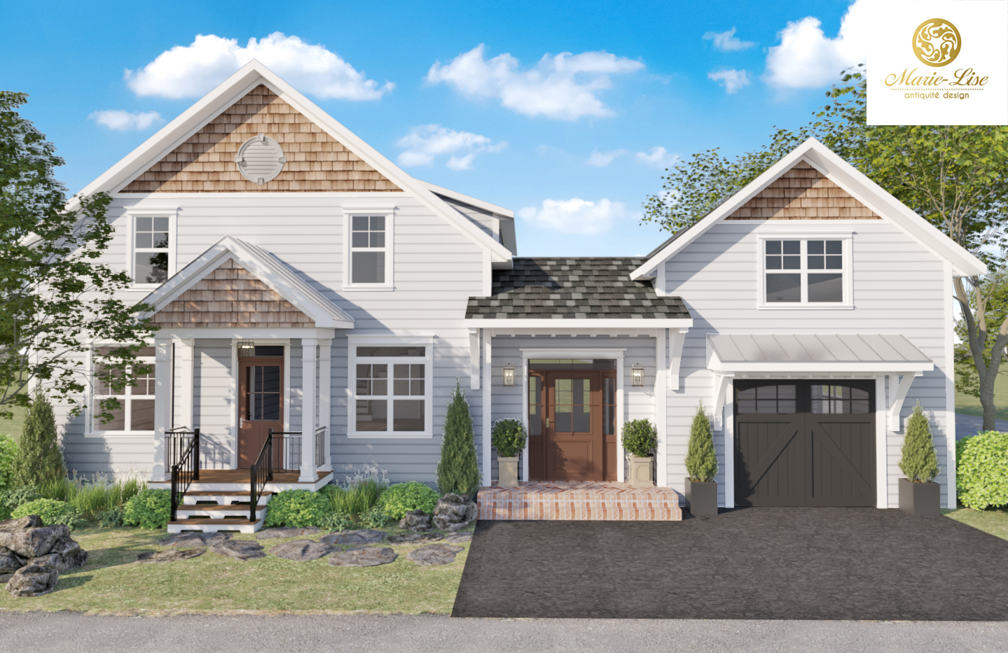 Agrandissement d'un étage et d'un garage