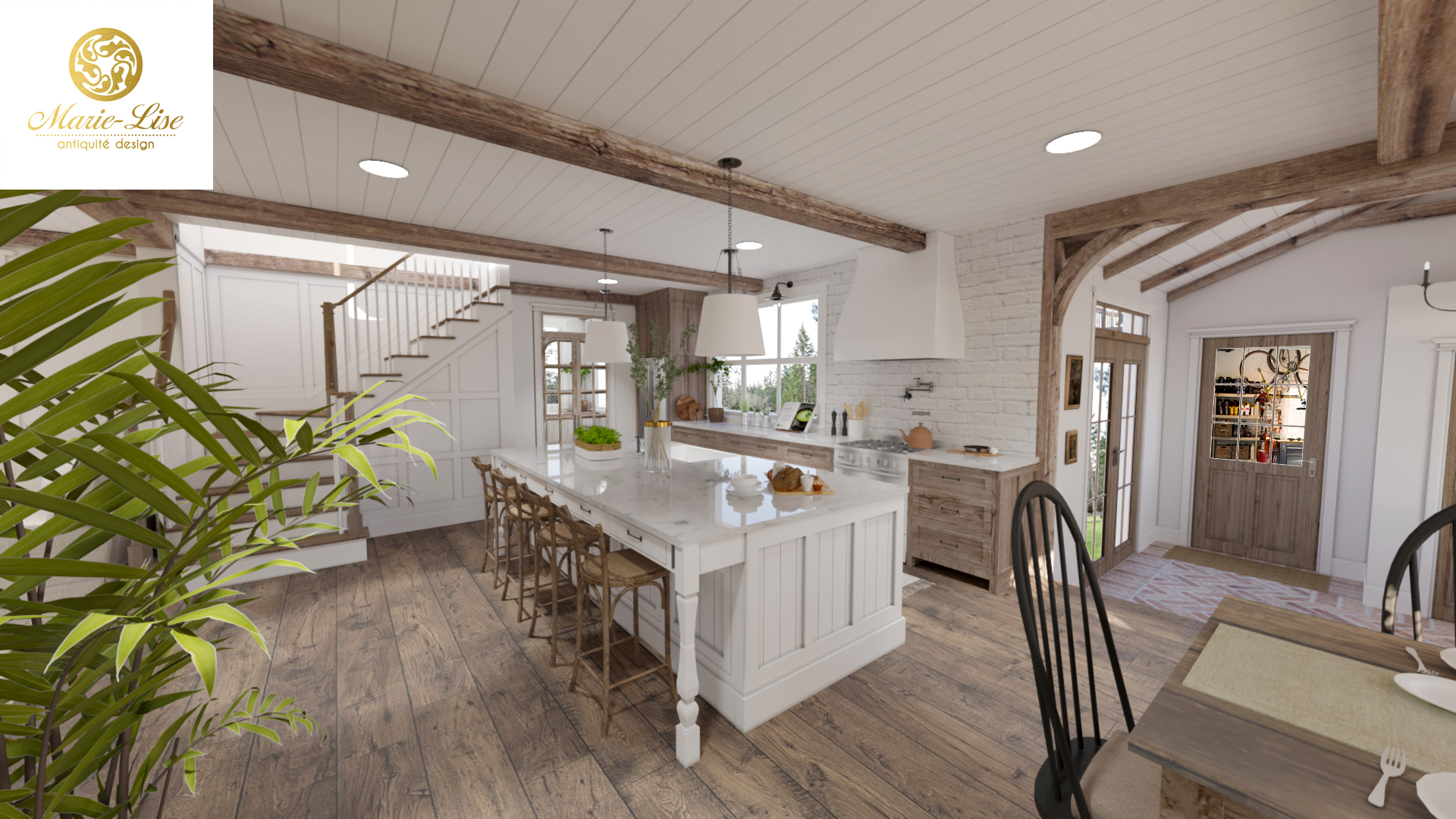 Agrandissement d'un étage et d'un garage