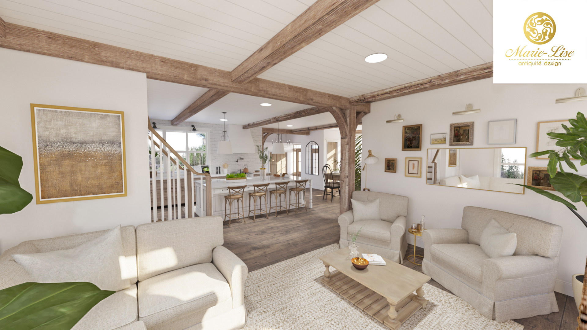 Agrandissement d'un étage et d'un garage