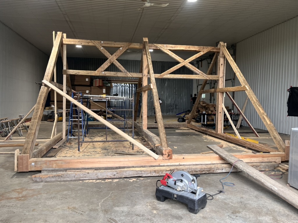 Charpente ancestrale structurelle